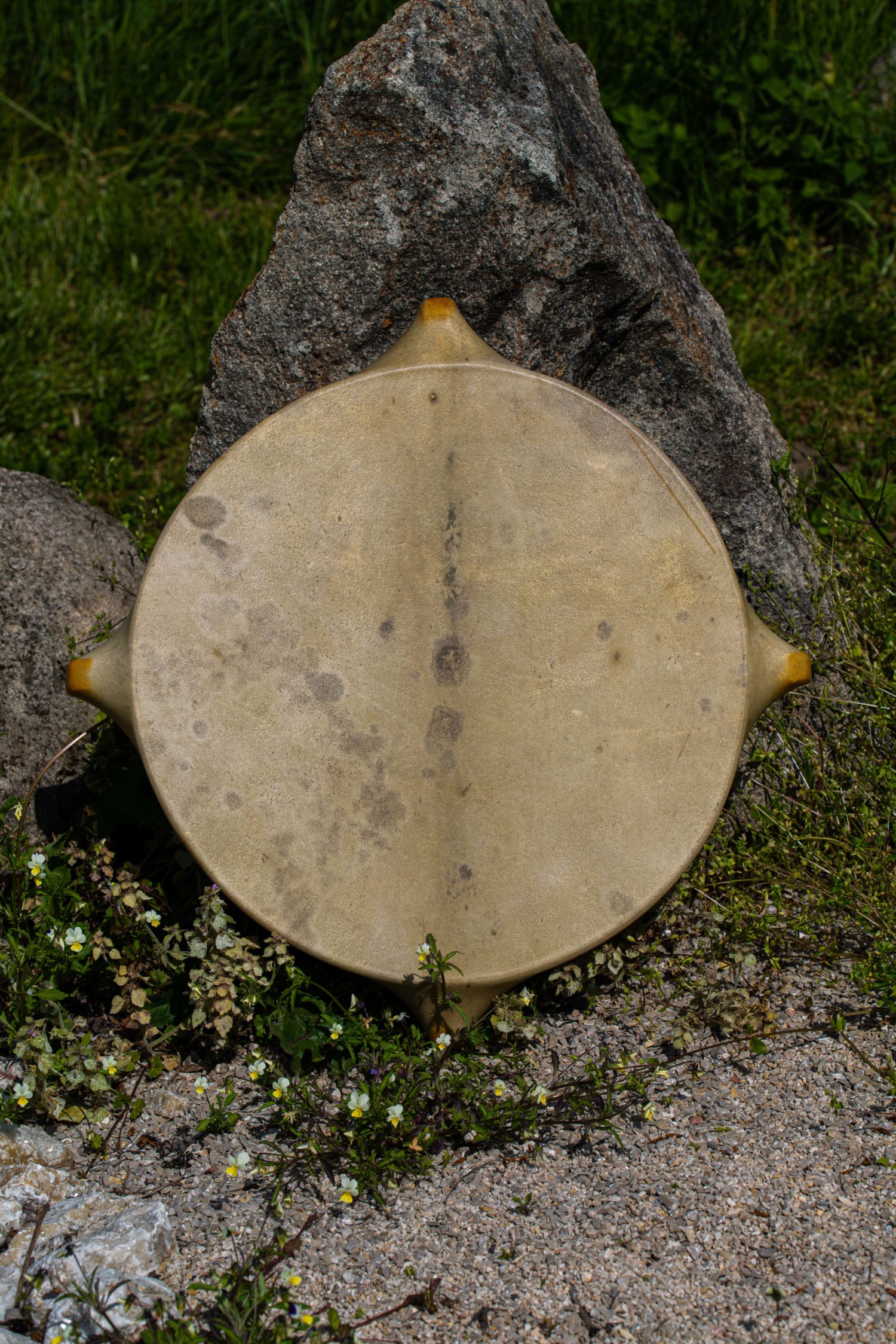 20" Deer Hide Shaman Drum - Traditional Shaman Drum - Medicine Drum