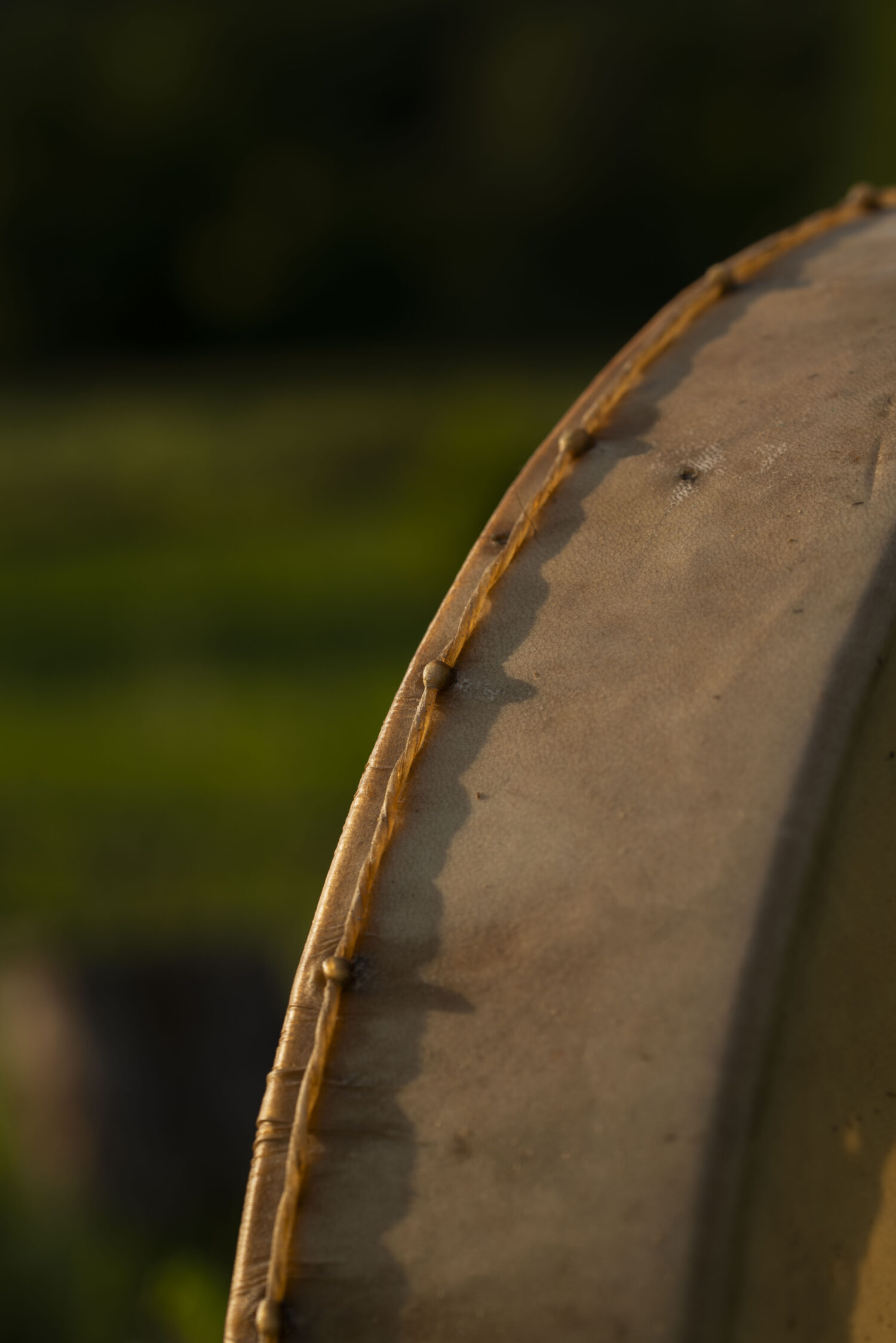 21" Shaman Drum - Deer Hide - Traditional Shamanic Instrument - Medicine Drum - Image 3