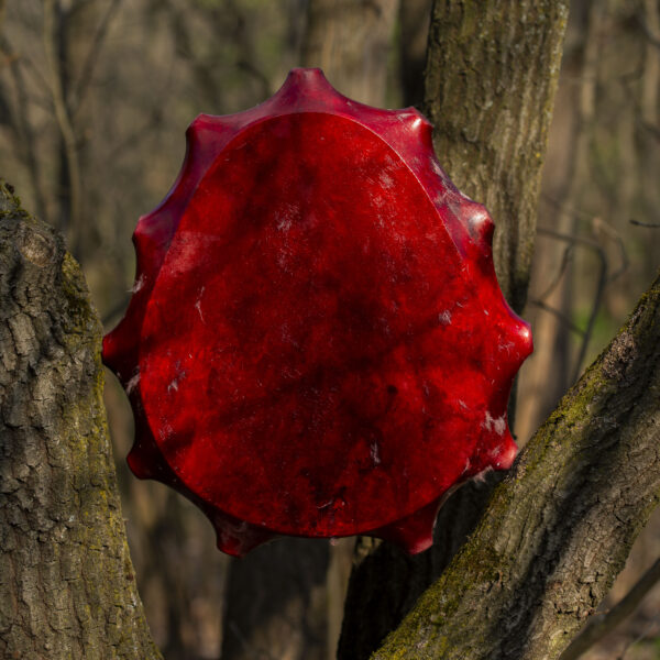 21" Handmade Shaman Drum - Goat Hide - Traditional Shamanic Instrument - Medicine Drum