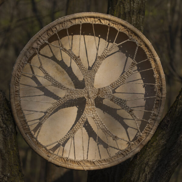 23" Handcrafted Shaman Drum - Goat Hide - Shamanic Drum- Shamanic Tool