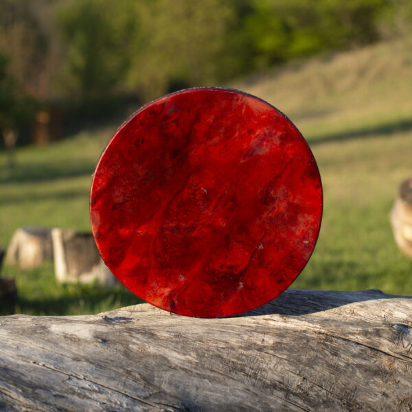 19" Handmade Shaman Drum - Goat Hide - Traditional Shamanic Instrument - Medicine Drum